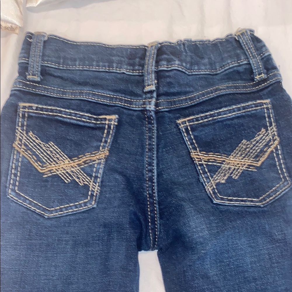 Wrangler Kids' Dark Blue Jeans - Picture 3 of 6